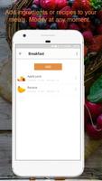 Recipes Nutrition - Healthy Cookbook, Grocery List Screenshot 1