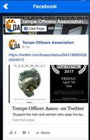 Tempe Officers Association captura de pantalla 1