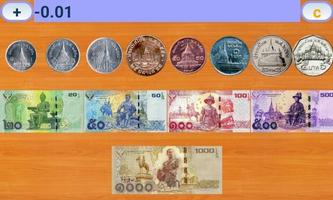 Thai money calculator capture d'écran 3