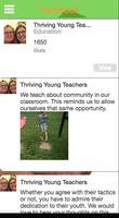 Thriving Young Teachers capture d'écran 1