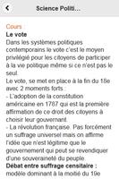 Cours de Science Politique capture d'écran 1