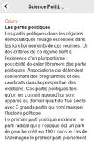 Cours de Science Politique capture d'écran 2