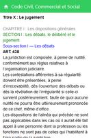 Code Civil, Commercial et Social du Mali screenshot 2