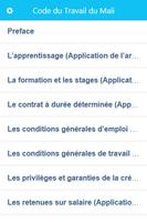 Code du Travail du Mali Affiche