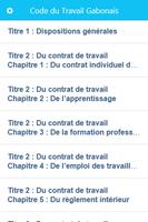 Code du Travail Gabonais Affiche