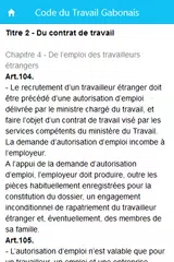 Code du Travail Gabonais APK download