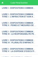 Code Pénal Ivoirien Affiche