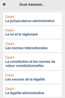 Droit Administratif - Cours Affiche