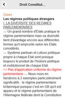 Droit Constitutionnel - Cours اسکرین شاٹ 1