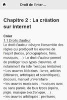 Droit de l'Internet - Cours ảnh chụp màn hình 2