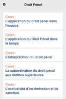 Droit Pénal - Cours Affiche