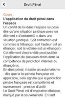 Droit Pénal - Cours capture d'écran 1