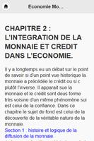 Economie Monétaire et Financière screenshot 2