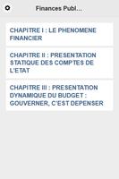 Finances Publiques - Cours poster