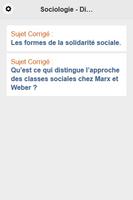 Sociologie - Dissertation Affiche