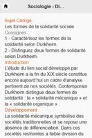 Sociologie - Dissertation capture d'écran 1