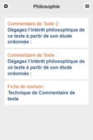 Philosophie - Commentaire de Texte Affiche