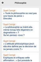 Philosophie - Dissertation Affiche