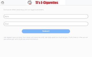 TJs E Cigarettes স্ক্রিনশট 2