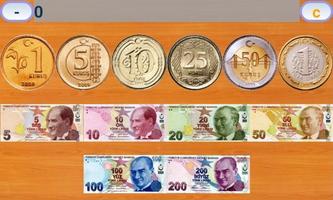 Turkish money calculator Affiche