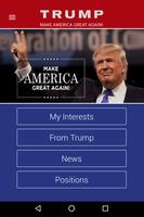 Trump 2016 APP poster