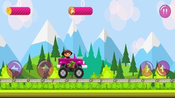 🎮 Princess Dora Racing  🎮 screenshot 1