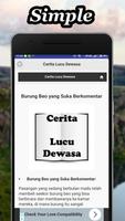 برنامه‌نما Cerita Lucu Dewasa Terbaru عکس از صفحه