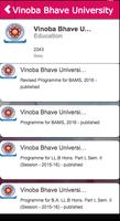 1 Schermata Vinoba Bhave University