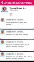 Vinoba Bhave University screenshot 2