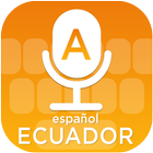 آیکون‌ Ecuador (Spanish) Voice Typing Keyboard