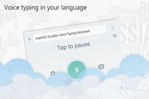 برنامه‌نما Ecuador (Spanish) Voice Typing Keyboard عکس از صفحه