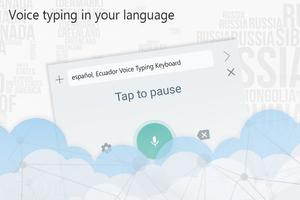 Ecuador (Spanish) Voice Typing Keyboard ảnh chụp màn hình 2