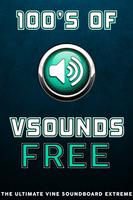 100’s of VSounds Vine Buttons الملصق