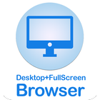 Desktop FullScreen Web Browser Zeichen