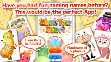 What's your name? الملصق
