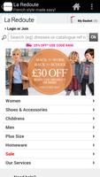 Shop La Redoute UK plakat