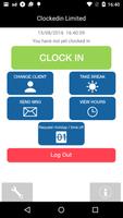 ClockedIn Geo-fence ภาพหน้าจอ 2