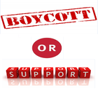 Boycott China Zeichen