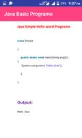 java basic programing app capture d'écran 2