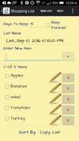 Shopping List Ekran Görüntüsü 1