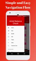 Balance check for Airtel-Internet, Mitra, Recharge الملصق