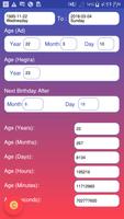 Age Calculator স্ক্রিনশট 2