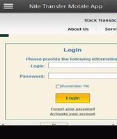 برنامه‌نما Nile Transfer Mobile App عکس از صفحه