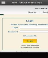 Nile Transfer Mobile App स्क्रीनशॉट 1