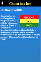Ghana in a box Cartaz