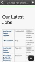 UK Jobs For Engineers capture d'écran 2