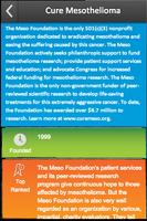 Cure Mesothelioma स्क्रीनशॉट 1