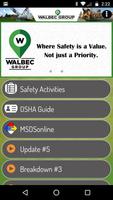 Walbec Field Safety Affiche