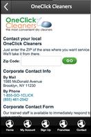 OneClick Cleaners captura de pantalla 1