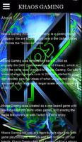 KHAOS GAMING™ poster